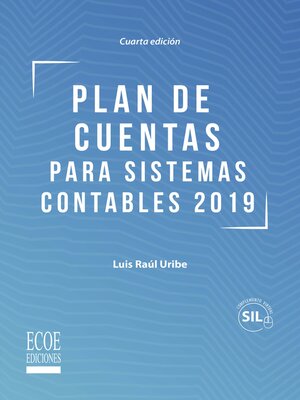 cover image of Plan de cuentas para sistemas contables 2019